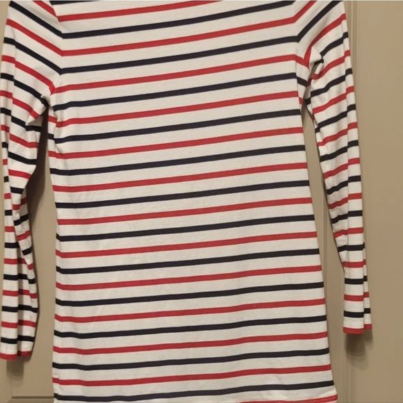RALPH LAUREN STRIPED COTTON JERSEY DRESS SIZE L/G 12-14 - Picture 5 of 5